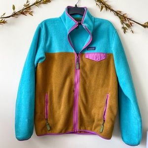 M color block Patagonia Zip up